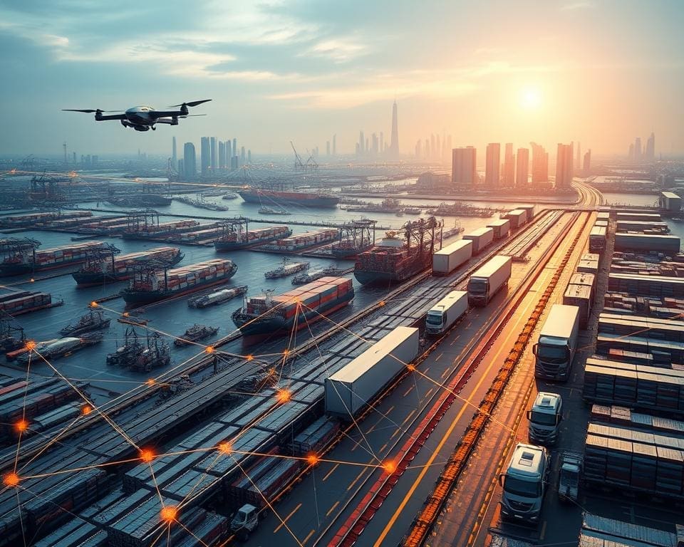 How can blockchain improve supply chain transparency?