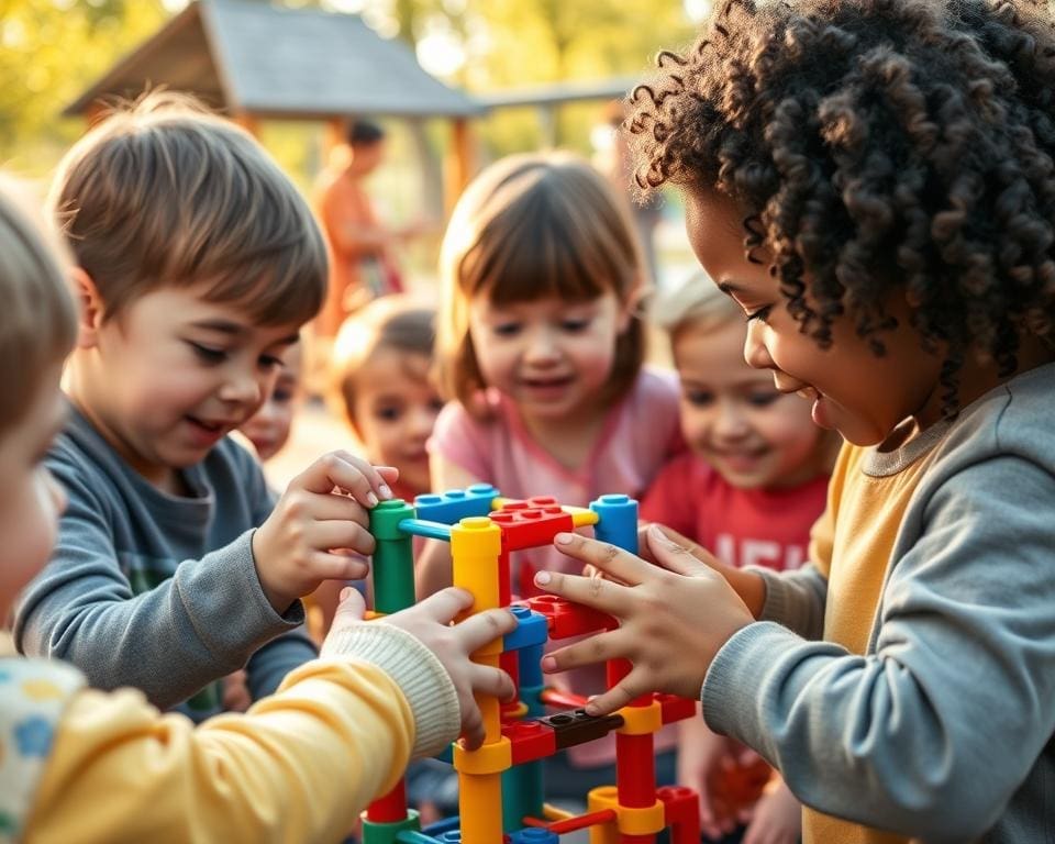 How do kids learn teamwork through play?