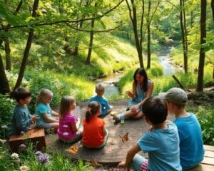 How do nature activities boost learning?