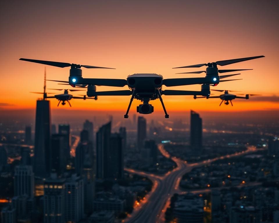 drones in surveillance