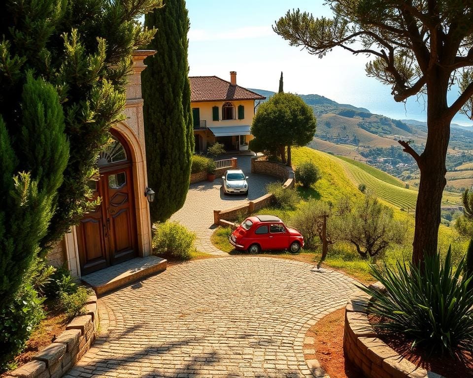Italian travel adventure