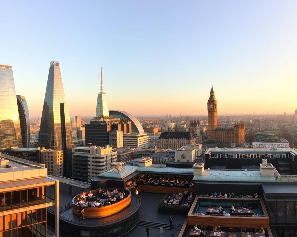 London’s rooftop scene London’s rooftop scene
