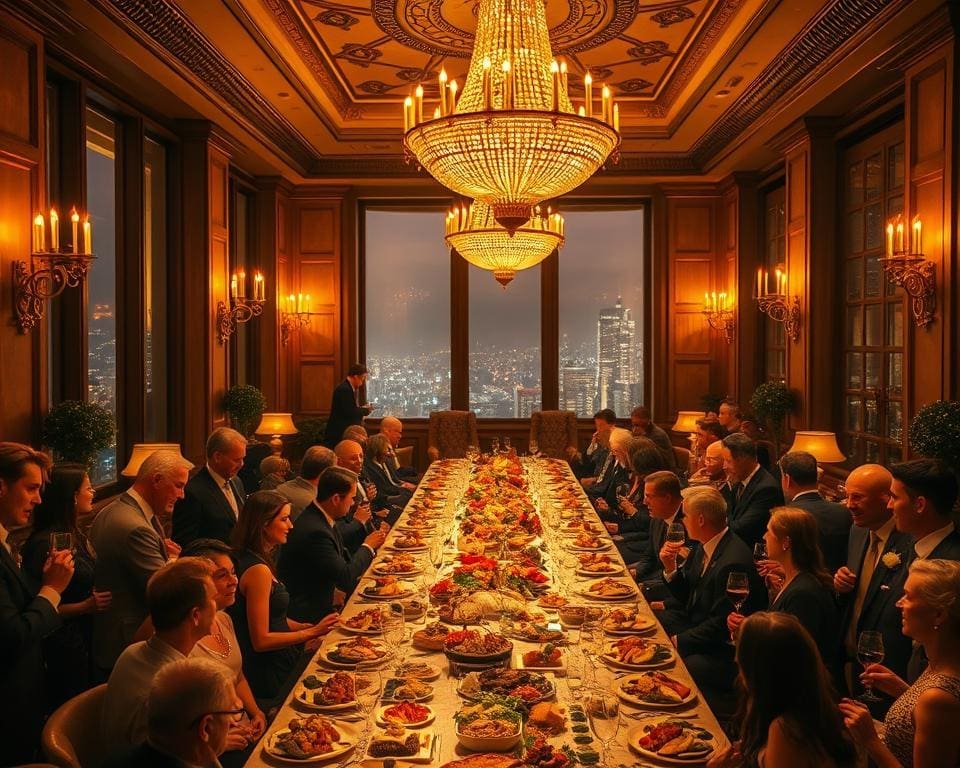 rise of bottomless dinner party