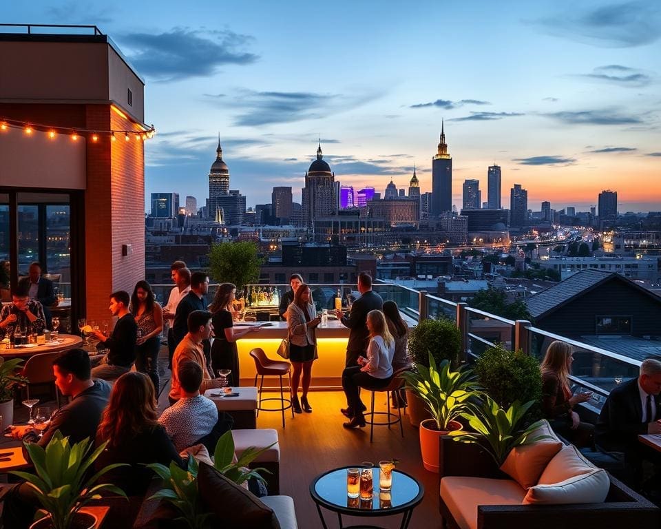 rooftop bars Birmingham