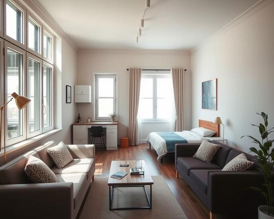 How do you style a studio apartment without clutter?