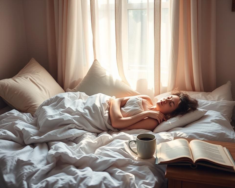 Sunday morning lie-in Sunday morning lie-in