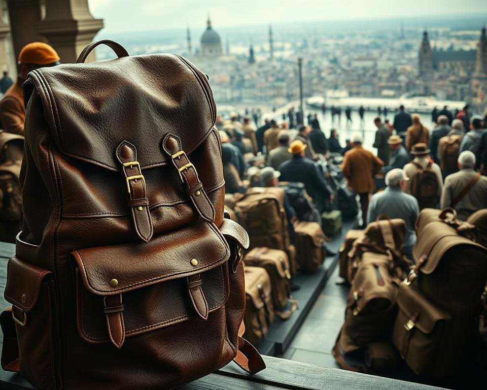 historical context of backpacks