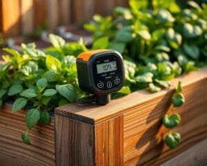What is a good irrigation timer for vegetable beds?