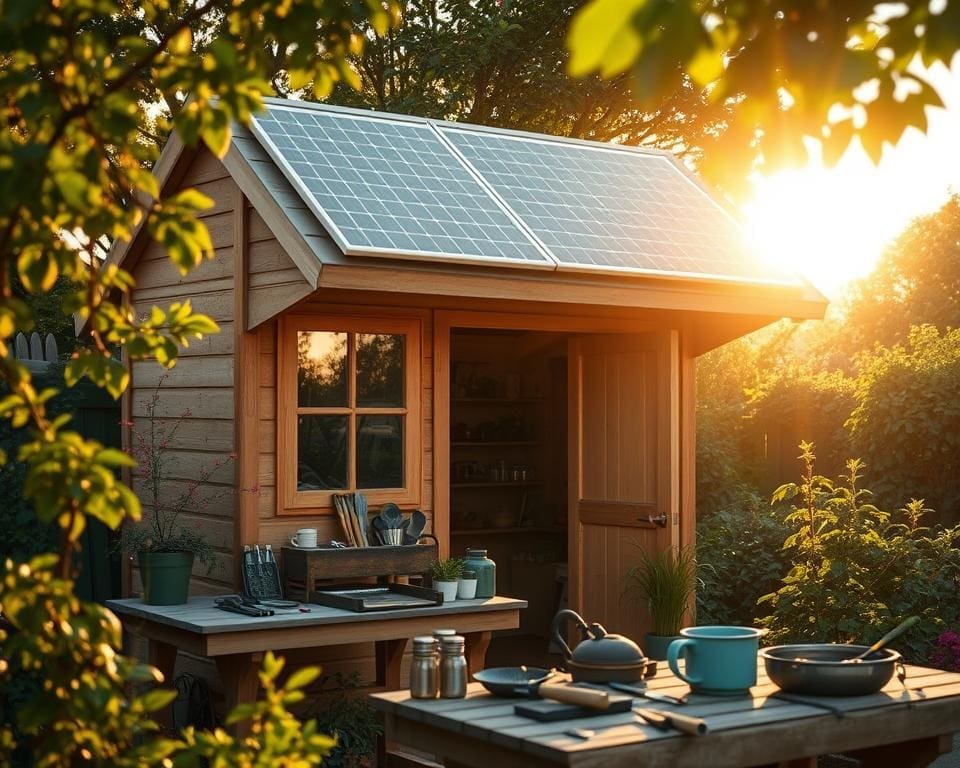 garden shed solar power solution garden shed solar power solution
