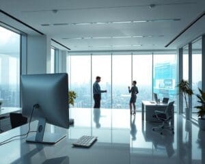 How does modern technology improve efficiency and innovation?