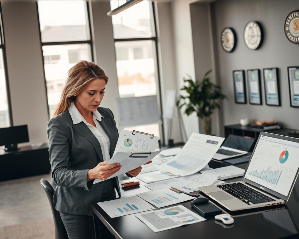 How does a quality manager maintain standards?