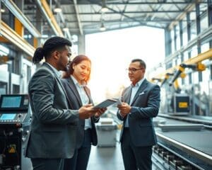 How does technology support plant operations?