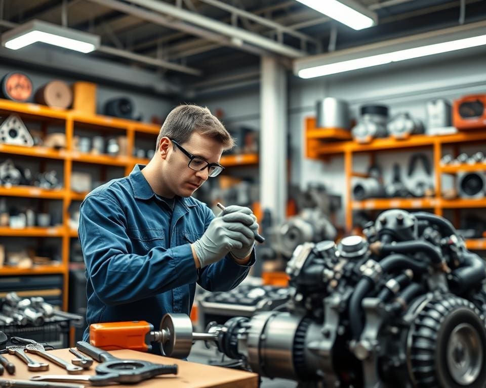 What does a mechanical technician specialize in?