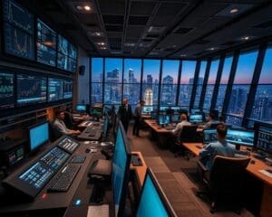 What hardware is used in control rooms?