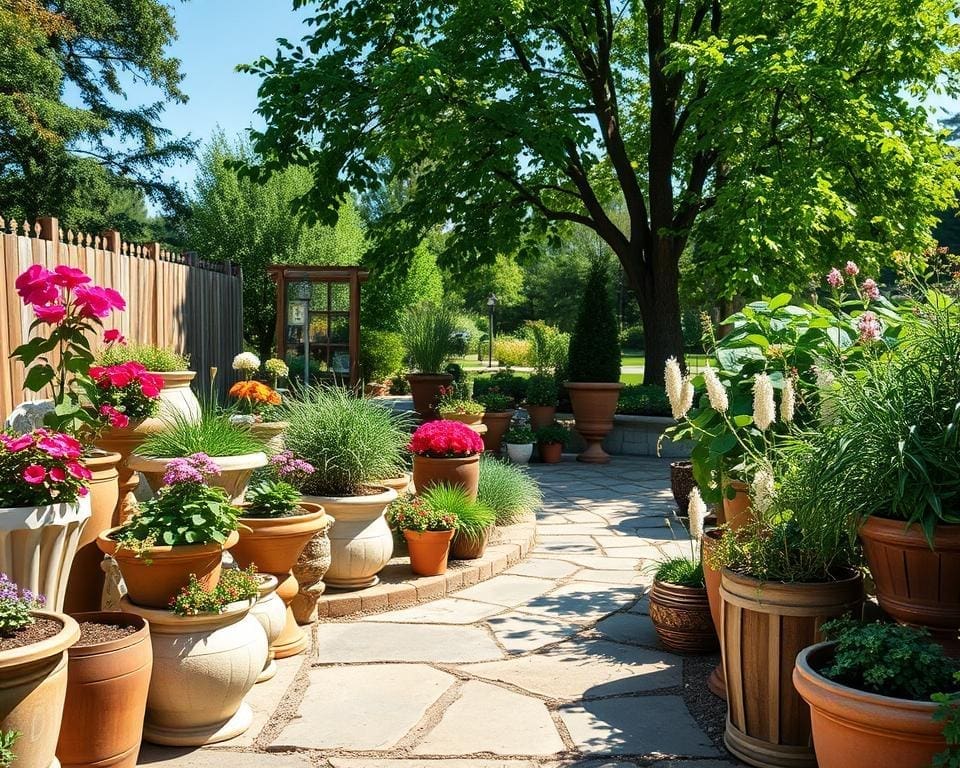 outdoor planters