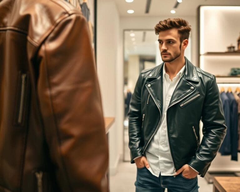 leather jacket