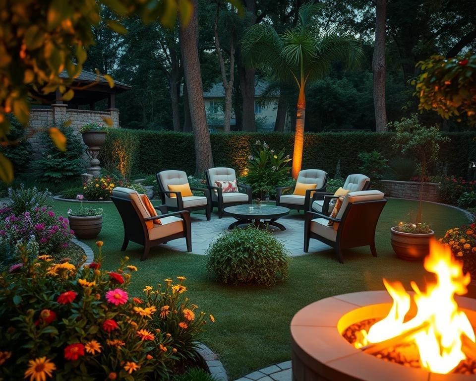 garden fire pit
