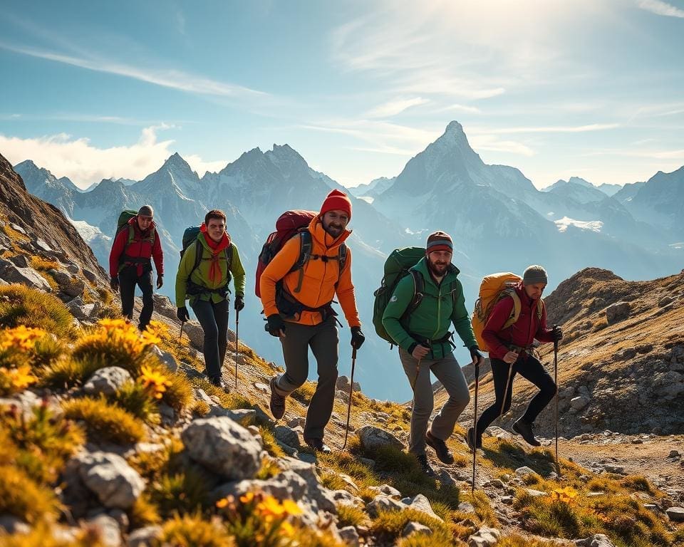 high altitude hiking