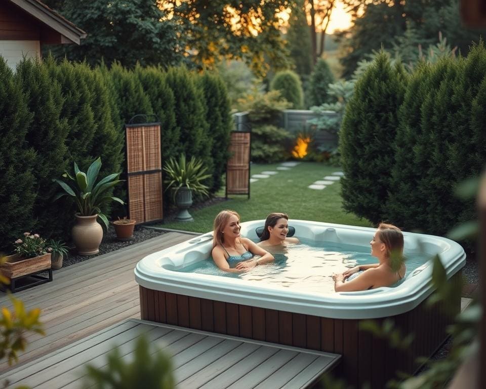 hot tub privacy