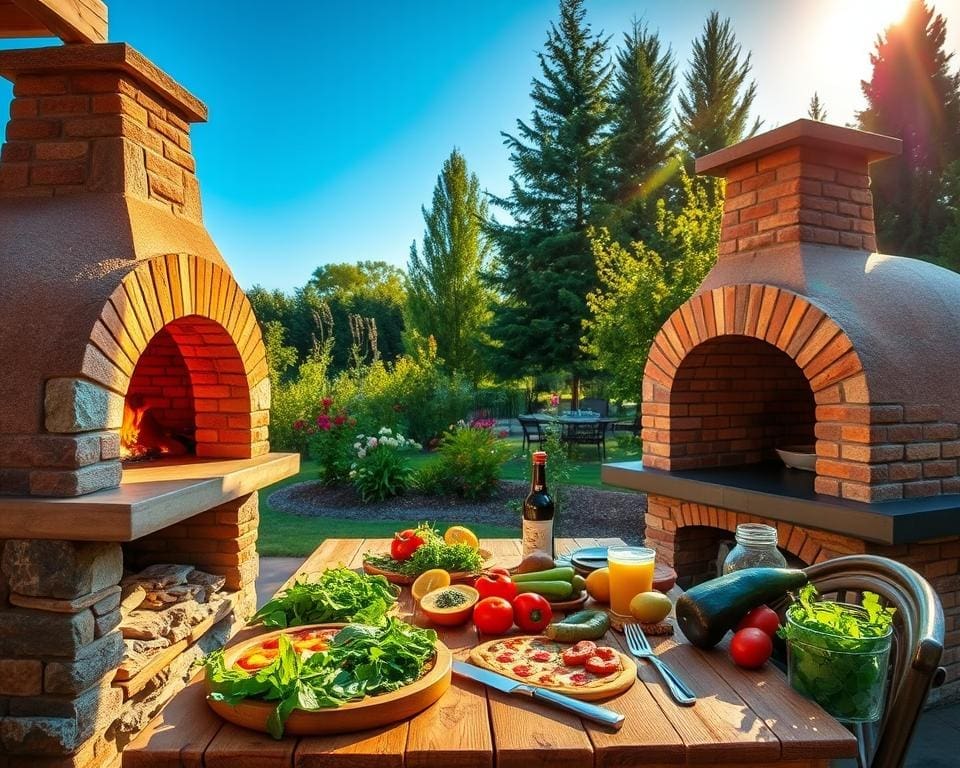 outdoor pizza oven
