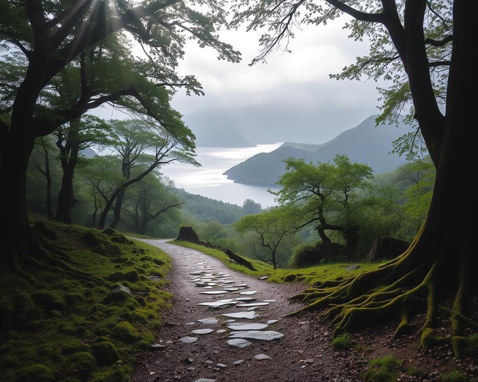 How calming is a rainy stroll in the Lake District?