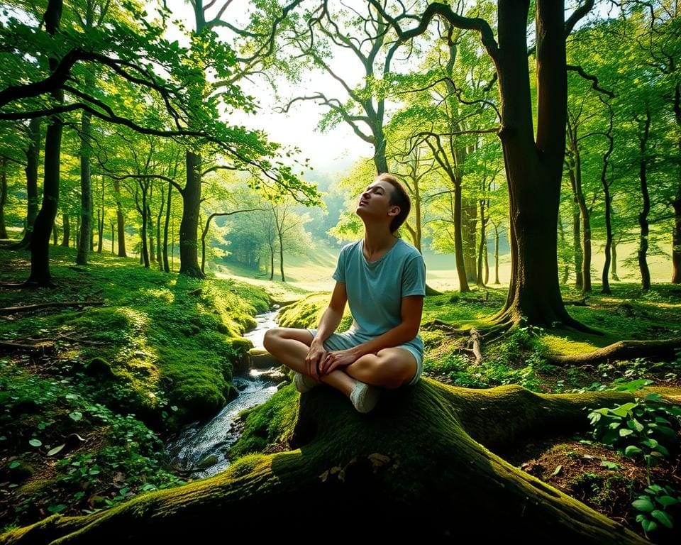 Is forest bathing in the New Forest grounding?
