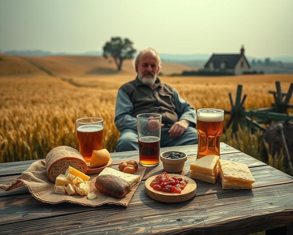 origins of ploughman’s lunch