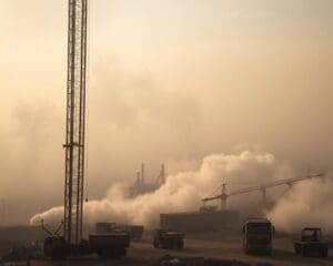 How do engineers reduce carbon emissions on site?
