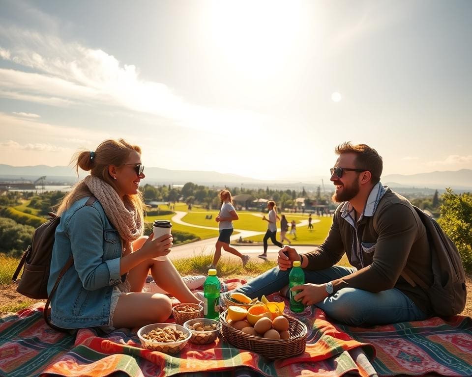 What helps maintain healthy habits while traveling?