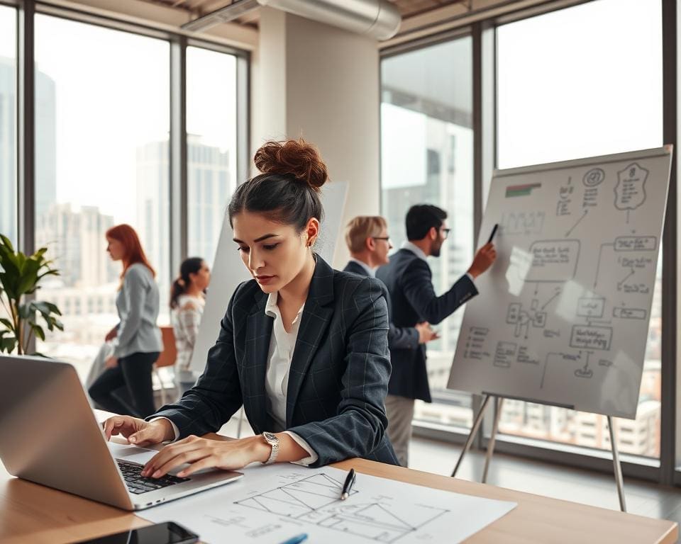 How do technical professions support industry growth?