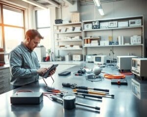 How do technicians calibrate equipment?