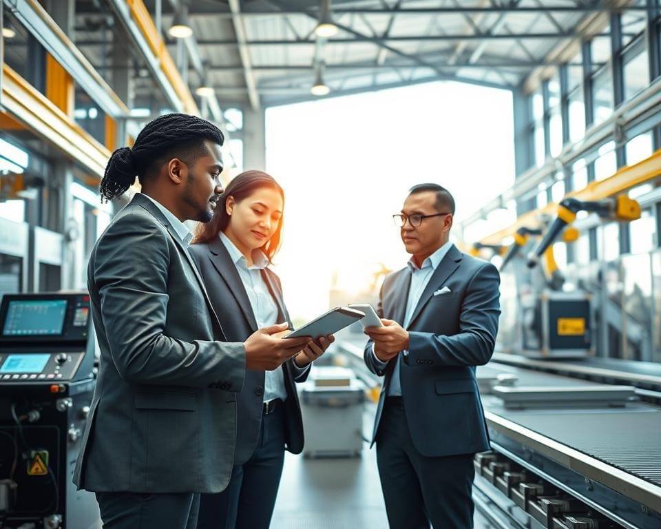 How does technology support plant operations?