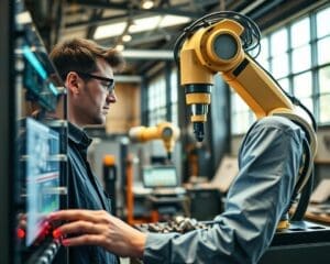 How does technology support skilled labor?