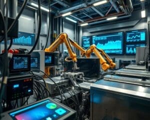 How is data collected from machines?
