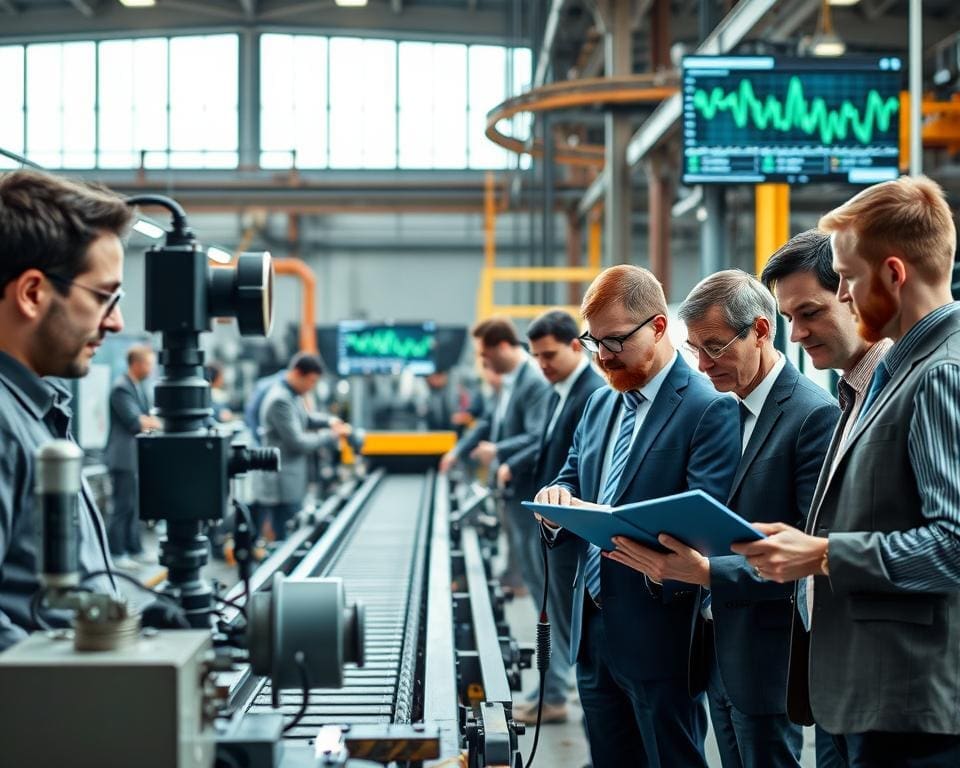 What roles work with industrial sensors?