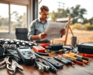 What tools do field technicians carry?