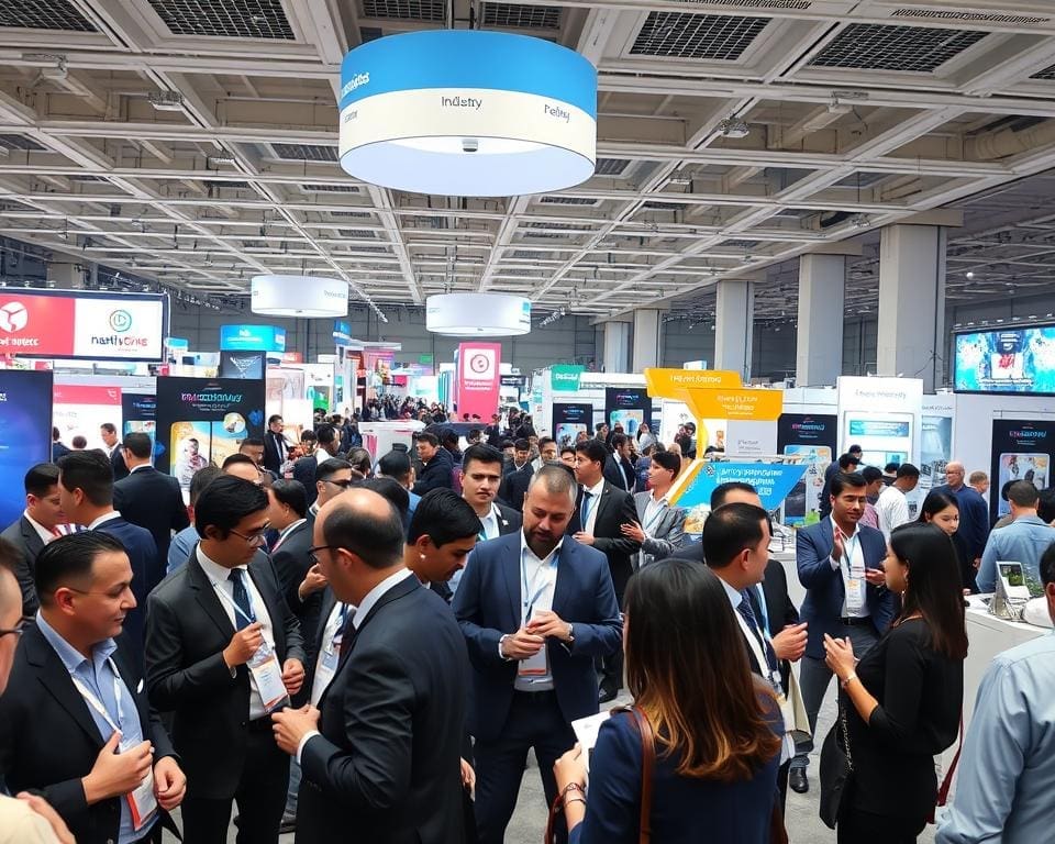 Why do exhibitions remain key for industry positioning?
