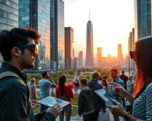 How does augmented reality enhance user experience?
