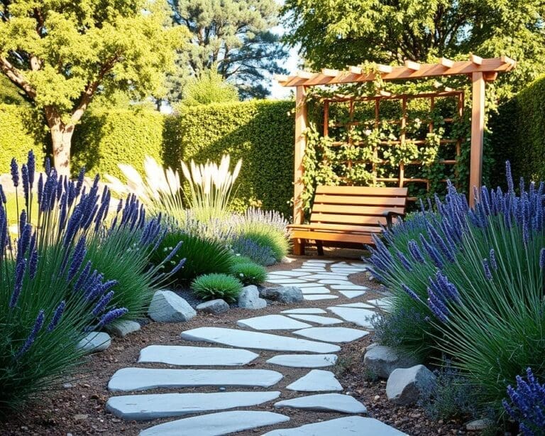 low-maintenance garden